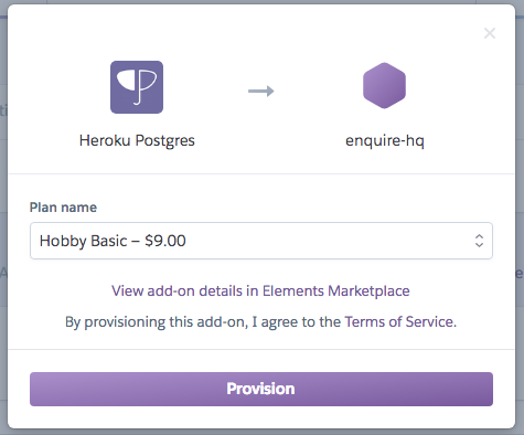 Heroku Screenshot